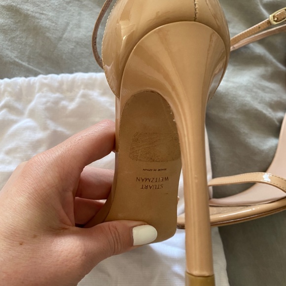 Stuart Weitzman nudist strap sandal size 7 - Picture 10 of 10